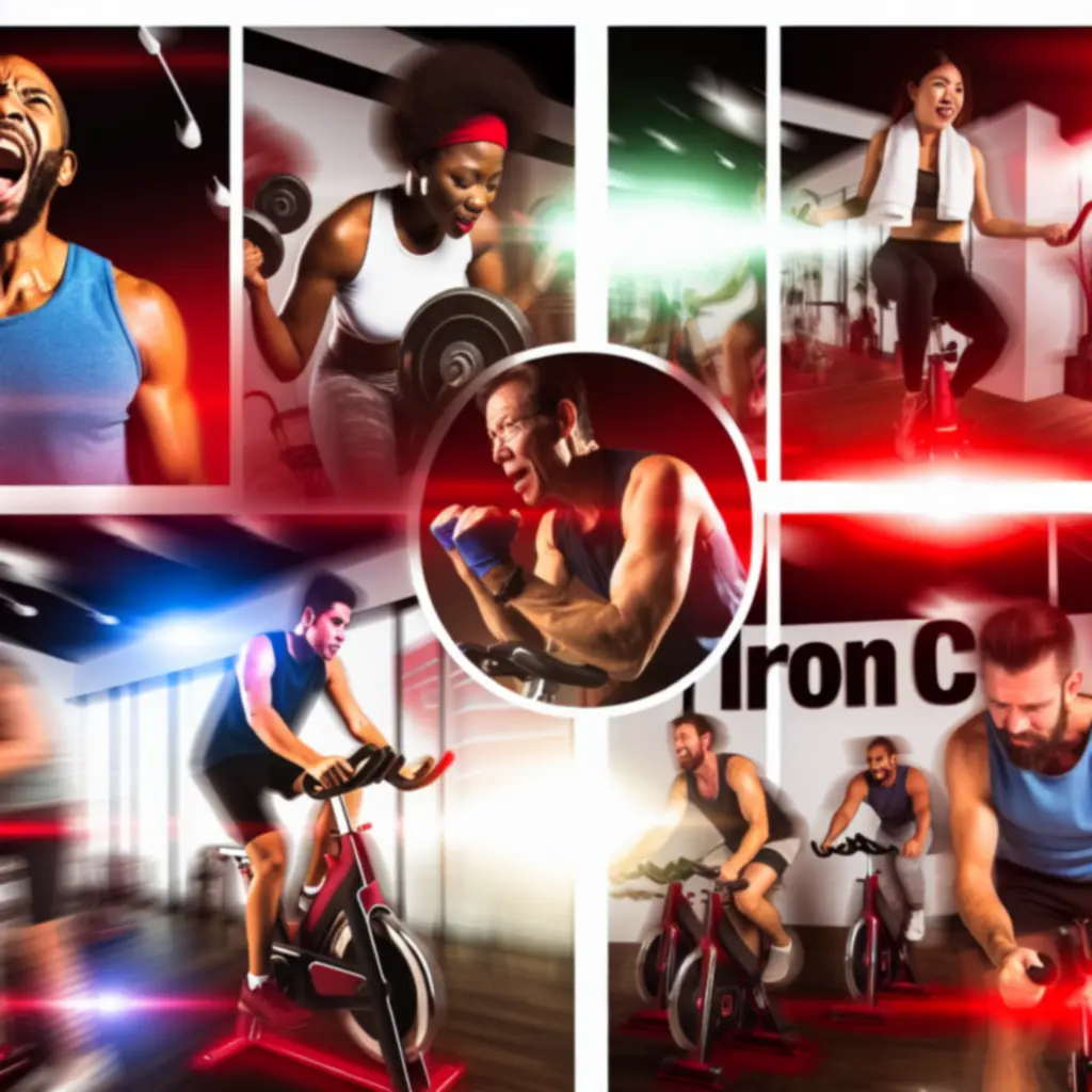 Iron Cluub tagjai edzés közben, dinamikus és motiváló edzőtermi hangulat