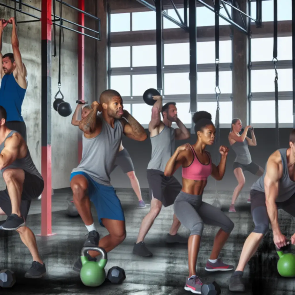 Cross Training csoportos edzés nagy intenzitású gyakorlattal az Iron Cluubban